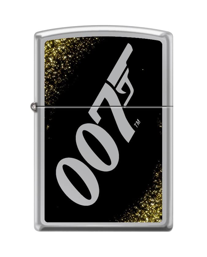 Encendedor Zippo Cromado Alto Brillo a Prueba de Viento