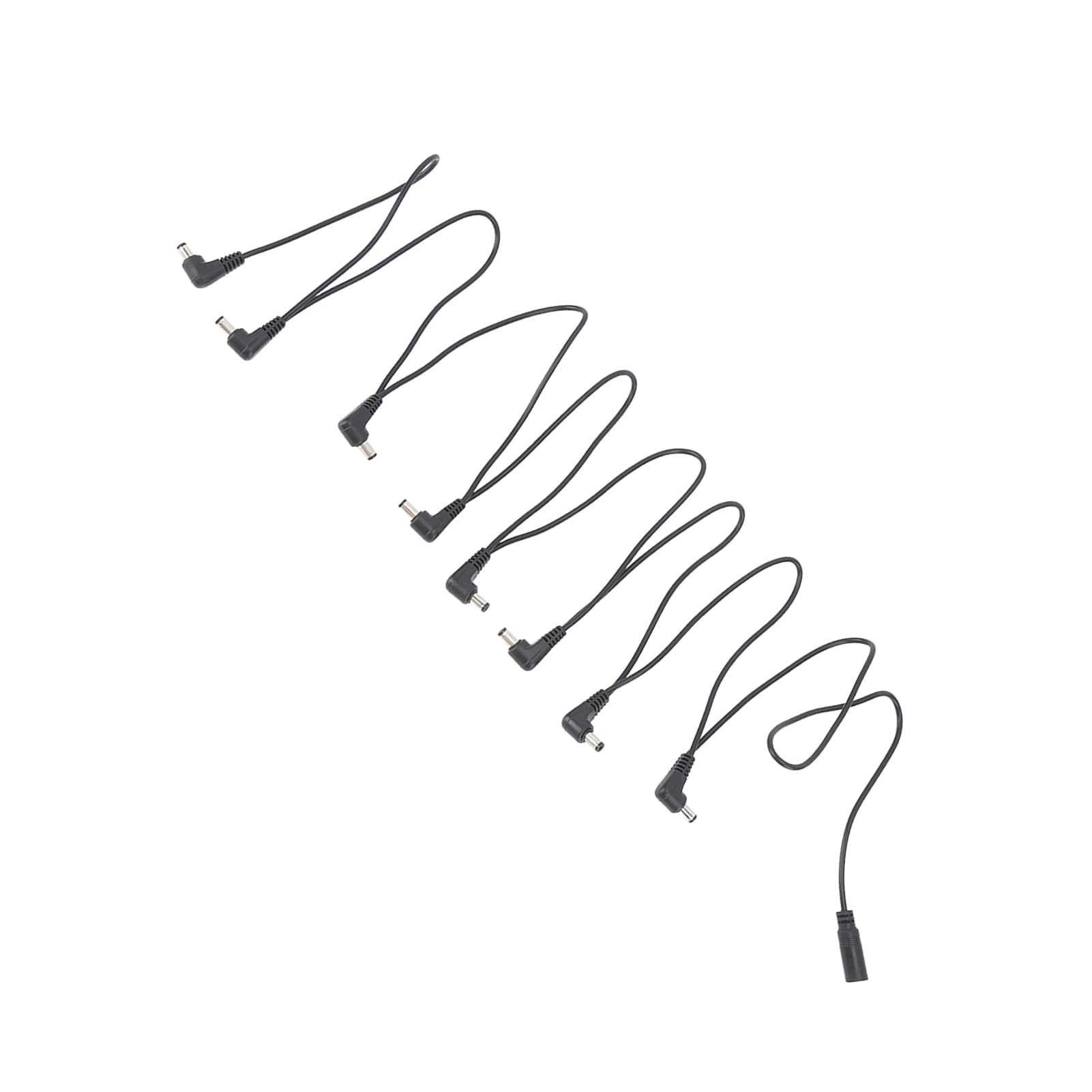 Cryfokt Effect Pedal Daisy Chain Cable, 1 To 8 Way Cable, Enough Power Connectors, Suitable for Guitar Effect Board