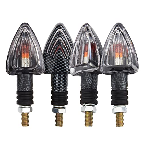 Clignotants moto 12V universels feux orange ambre étanches pour scooter quad cruiser Discoball