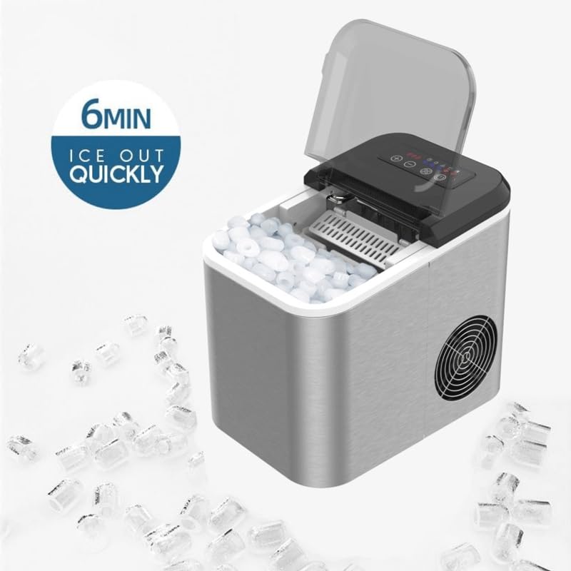 1.8L自動製氷機、カウンタートップ製氷機とウォーターディスペンサー