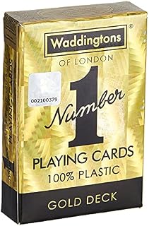 Number 1 Spielkarten - Gold Deck - Kartenspiel gold - Alter 6+ - Deutsch