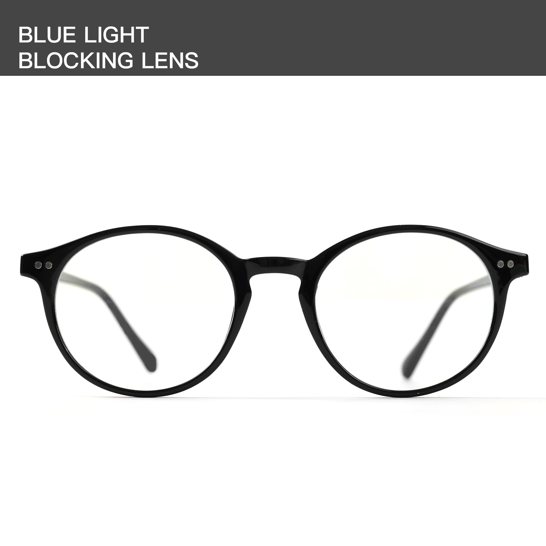 Okrągłe niebieskie światło okulary w stylu vintage dla kobiet mężczyzn retro koło TR90 ochrona ramki przeciw nadmiernemu wysiłkowi rubinowa czerwień