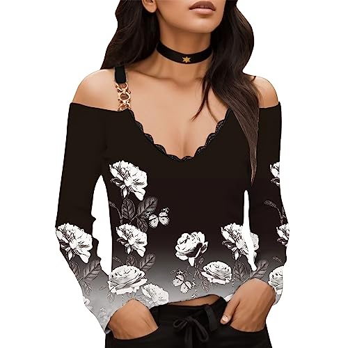 Blusa de manga larga para mujer, camiseta de manga larga, túnica, blusa violeta, blusa de color lila, blusa de seda, parte superior con dobladillo elástico en el dobladillo, parte superior con escote