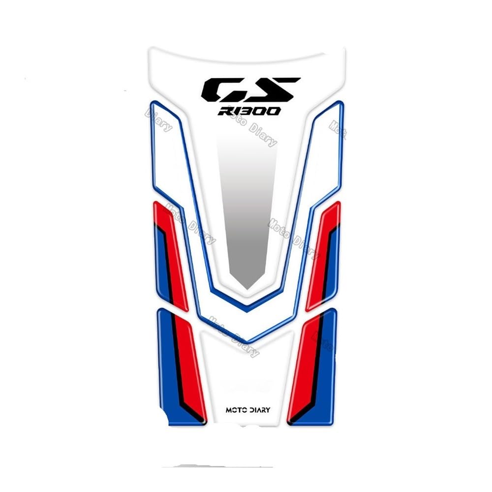 for R1300GS Motorcycle Tank Pad Sticker Protector Triple Black Decal for R1300 GS R 1300 GS Motorbike Tank Side Traction Traction Fuel Decal Tank