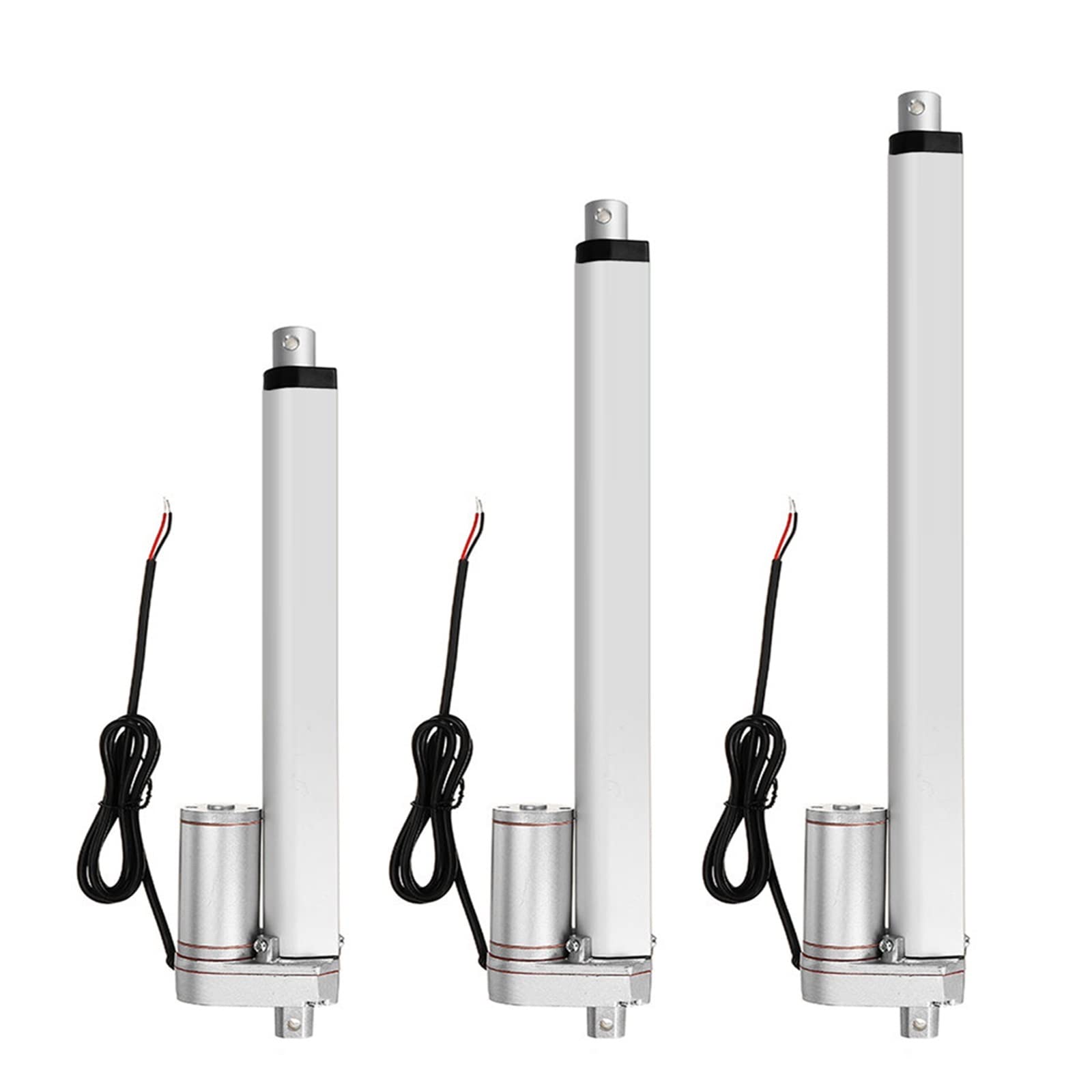 Siłownik liniowy 12V 400mm 450mm 500mm 550mm 600mm skok siłownik elektryczny DC metalowy motoreduktor do otwierania i zamykania drzwi Windows(200N 40mm per second,450mm stroke)