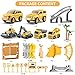 TEMI 236 PCS Construction Toys Race Tracks for 3 4 5 6 Year Old Boys, Flexible Track Playset and 6 PCS Construction Car for Kids Toys, Birthday Gift for Age 3-9 Boys Toddler Girls