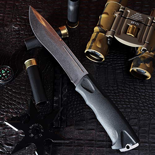 image for GRAND WAY Tactical Knife - Survival Fixed Blade Knofe - Large Stainles