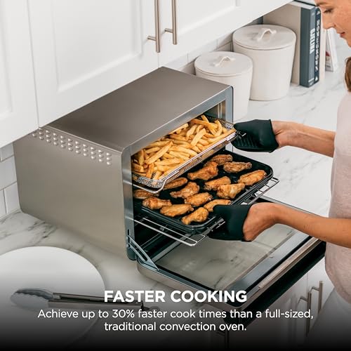 Ninja Foodi XL Pro Air Fry Oven, 10-in-1, Stainless Steel, DT201 - Image 4
