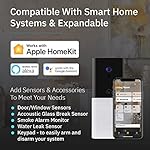 Abode Iota All-in-One Security Kit with Integrated Camera, Alarm, Key Fob, Motion & Door/Window Sensors - DIY Installation - Optional Professional Monitoring - Works with HomeKit, Alexa & Google Home - Image 5
