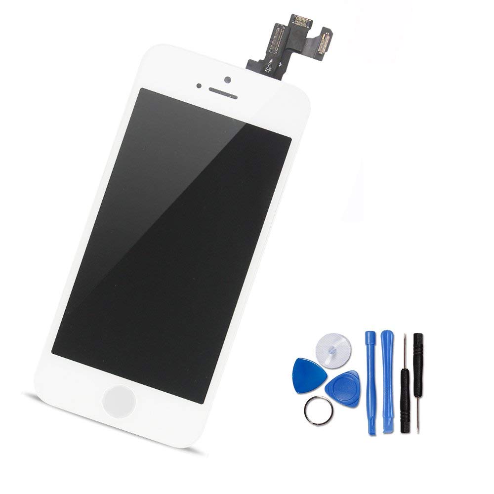 Amazon.co.jp: Yodoit iPhone5s/SE フロントパネル 画面 液晶 取り付け
