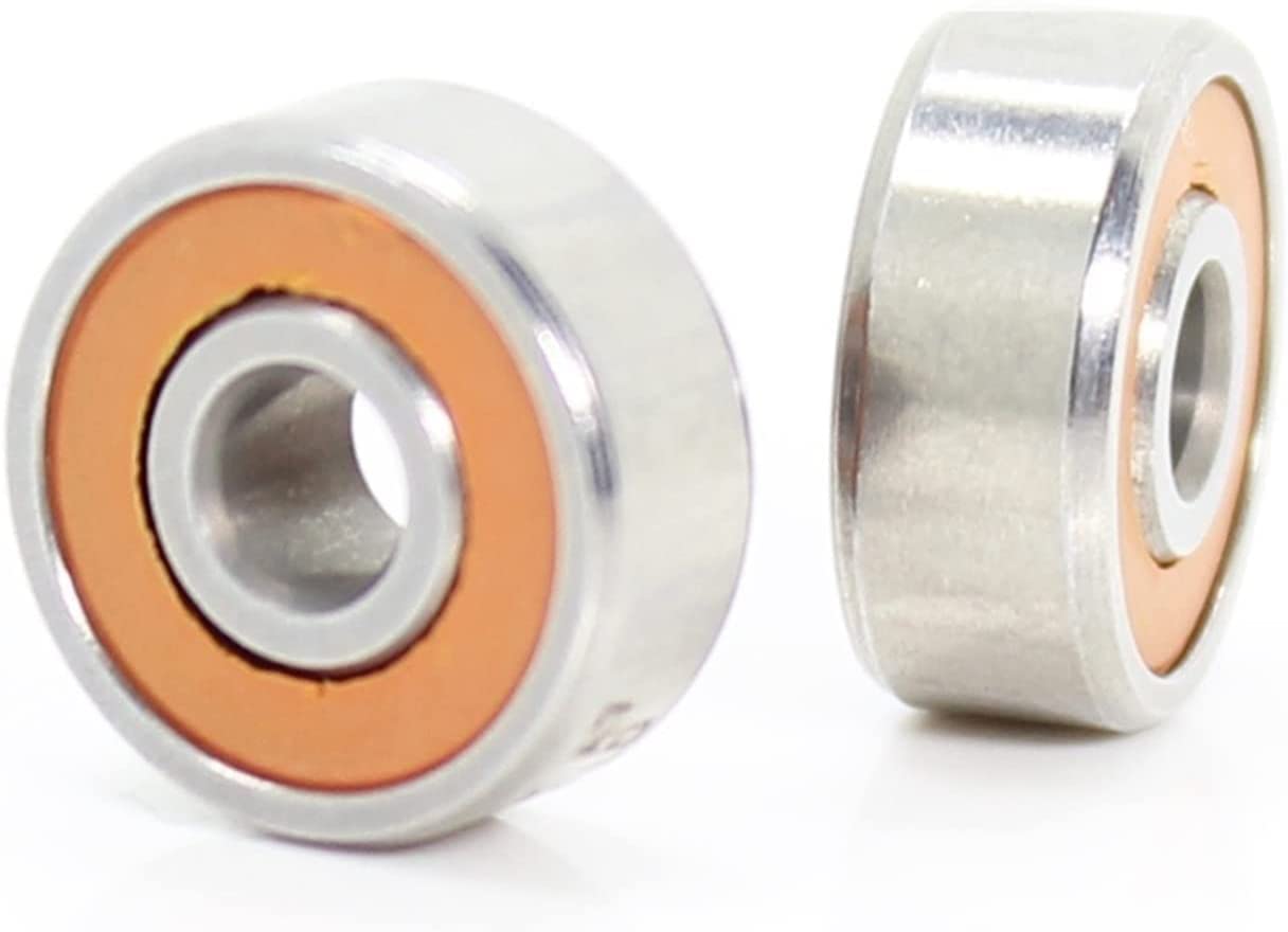JGNAYRKJQI 2Pcs Fishing Reel Bearings SMR95 2RS CB ABEC7 5 * 9 * 3mm Stainless Steel Hybrid Ceramic Ball Bearing SMR95-2OS CB SMR95RS