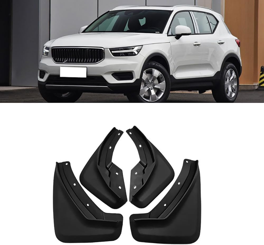 WeiYH No Drill Mud Flaps for Car Front Rear Wheel for Volvo XC40 2018-2021