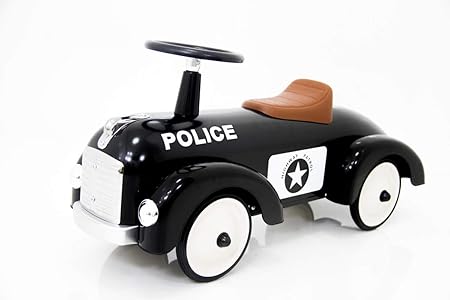 Amazon 乗用玩具 足けりおもちゃ Artaburg Speedstar パトロールカーpolice アルタバーグ スピードスター レトロでアメリカンなブリキ玩具 足けり乗り物おもちゃ 乗用玩具 足けり乗用 乗用玩具 三輪車 おもちゃ