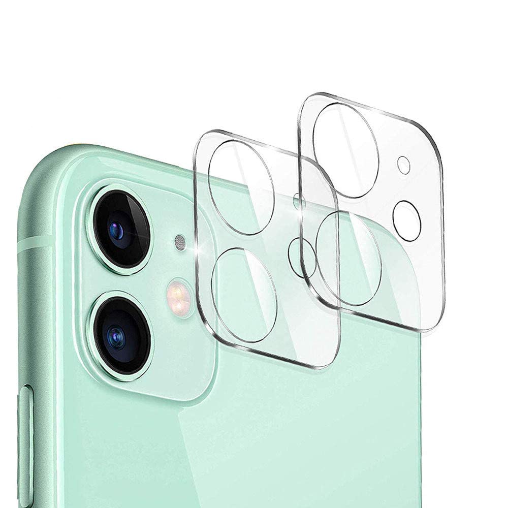 Pinaaki Enterprises Compatible with Iphone 12 Back Camera Lens Protector Premium Tempered Glass Screen Protector Slim 9H Hard 2.5D - Pack of 2