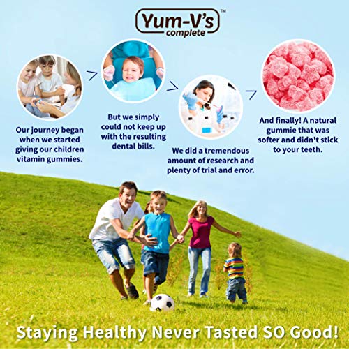 Yum-V's Complete Iron Jellies (Gummies) For Adults, Grape Flavor Chewables With Vitamin C; Daily Dietary Supplement For Men And Women, Kosher (60 Count, Single Pack) #TOP6