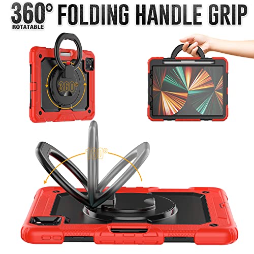 HUEZOE Compatible iPad Pro 11 Inch Case, Model 2021/2020/2018 - Image 2