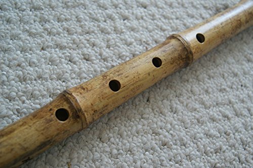 Standard Pentatonic 5 Holes Shakuhachi Bamboo Flute W. Kinko Voicing Mouthpiece #TOP5