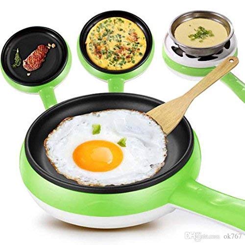 Buy ALWAFLI Nonstick Electric Frying Pan with Egg Poacher Boiler and