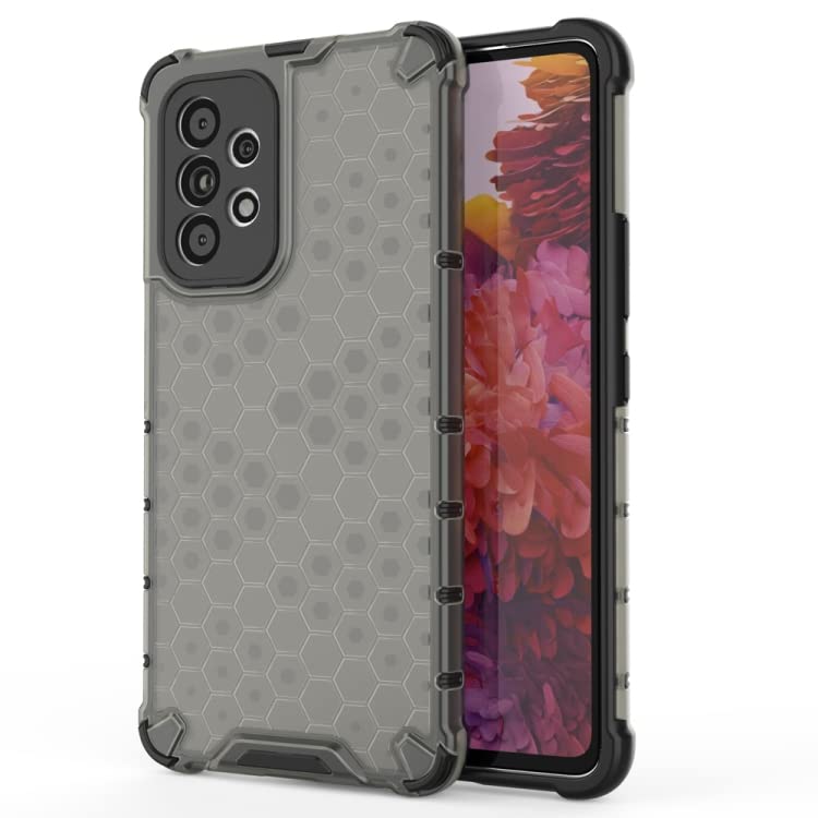 Spacekart Polycarbonate || Honeycomb || Edge To Edge Boom || Hard Case || Transparent || Shockproof || Camera Protection Back Case Cover For Samsung A73 5G - Black (B0B65RDX2C) Amazon Price History, Amazon Price Tracker