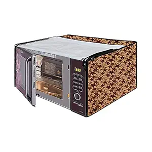 Nitasha Waterproof Dust-Proof Microwave Oven Cover for LG 28 L Convection (MC2846SL with Starter Kit)