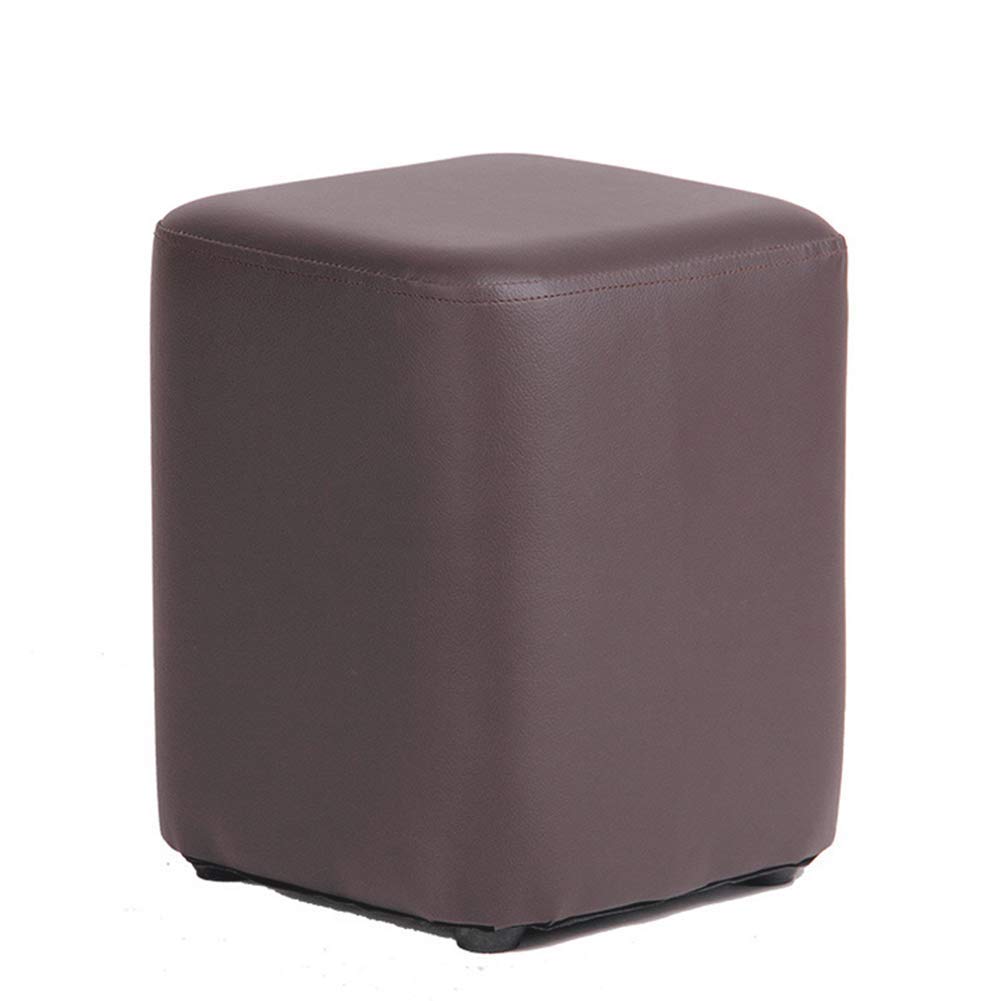 Repose-pieds rembourré en PU marron pour soulager vos jambes