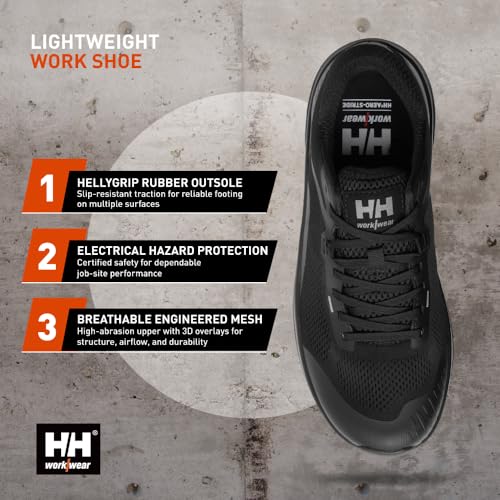 Image of Helly Hansen Barcode Low EH Safety Shoes for Men, Cushioned, Slip Resistant
