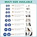 BENCMATE Inflatable Dog Cone Collar Alternative, Soft Dog Cone for Small Medium Large Dogs and Cats, Neck Recovery ECollar Donut Collar After Surgery (Large, Blue)
