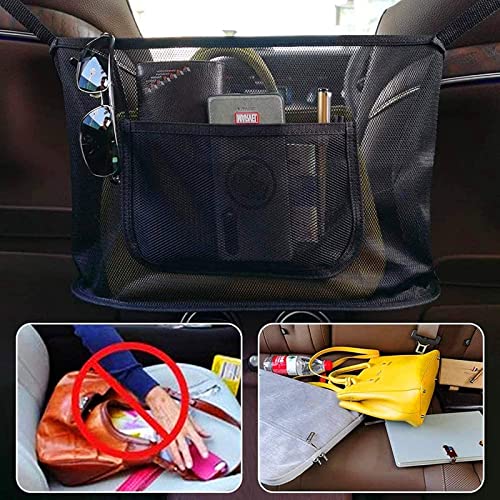 Meegoo PURSE HOLDER FOR CAR Handbag Holder Between Seats Large Capacity Car Purse Holder Automotive Consoles & Organizers thumb #4