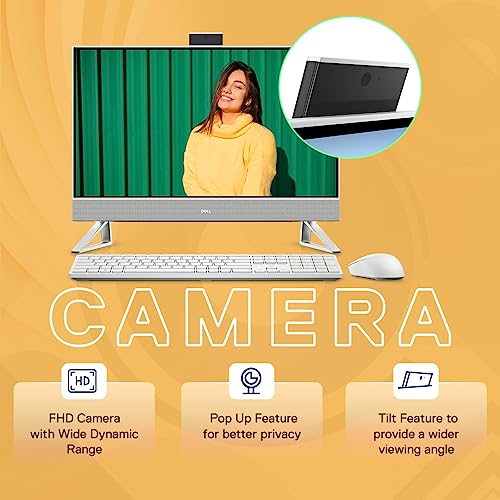 Dell All in One Inspiron 5415, AMD Ryzen 5-7530U/8GB/512GB/23.8"/Windows 11 Home FHD AG Infinity Pro Wireless Keyboard + Mouse/3 Years Onsite... - Image 4