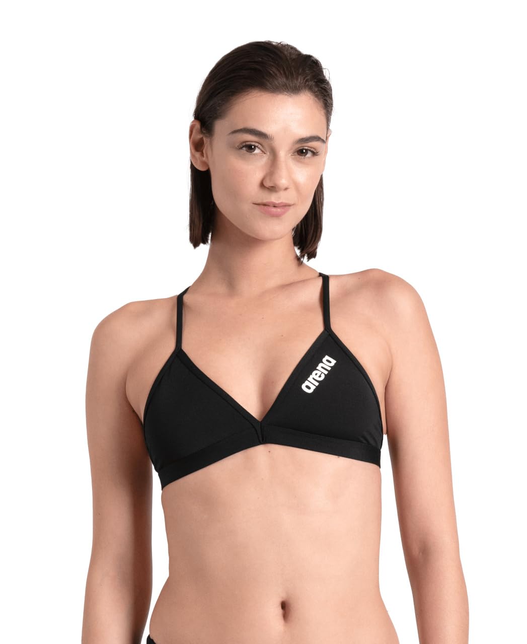 ARENA Women's Team Swim Top Tie Back Solid Top Mujer (Pack de 1)