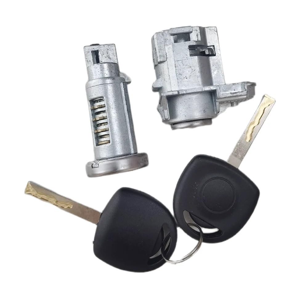 Ignition Barrel Compatible with Buick for Regal for Lacrosse Car Left Front Door Lock and Ignition Lock Cylinder