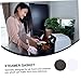 ULTECHNOVO 2pcs Non-stick Silicone Air Fryer Mats for Even Cooking High-temperature Resistant Baking Liners Dual Color Steamer Pads for All Air Fryers