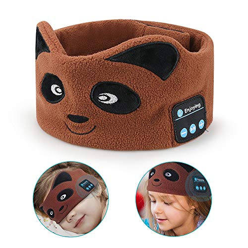 Allnice Kids Headphones Kids Bluetooth Sleep Eyes Mask Wireless Eye Mask Headphones Eye