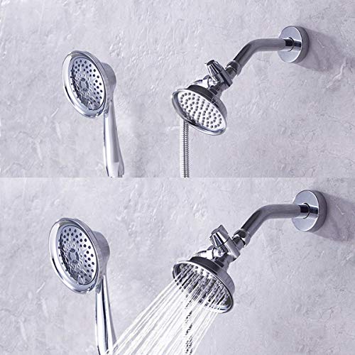 Bleiou G1/2" 3-Way Universal Bathroom Shower Arm Diverter Brass Valve Universal Showering Components for Hand Shower