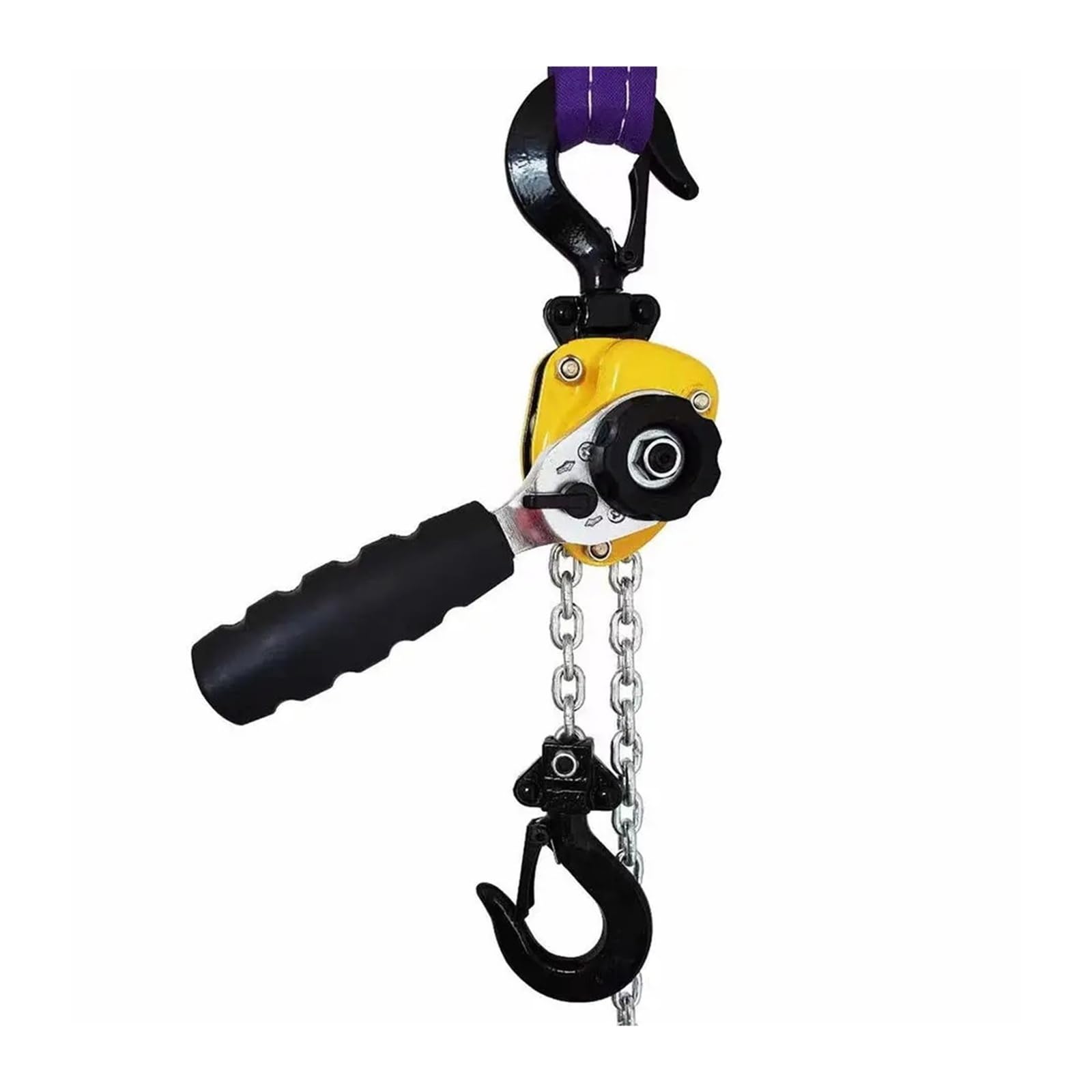 Winde, 250 kg, 500, 750, 1500 Mini-Ratschenhebelzug, manueller Hebelzug für ATV UTV Marine(250lb)
