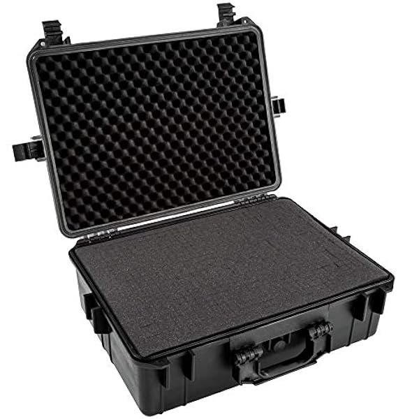 TecTake 402412 Universal Camera Case Protective Case Waterproof (L x W x H): 56 x 42 x 21 cm