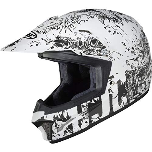 HJC CL-XY II Creeper Off-Road Youth Motorcycle Helmet, DOT Approved (MC10SF, Medium)