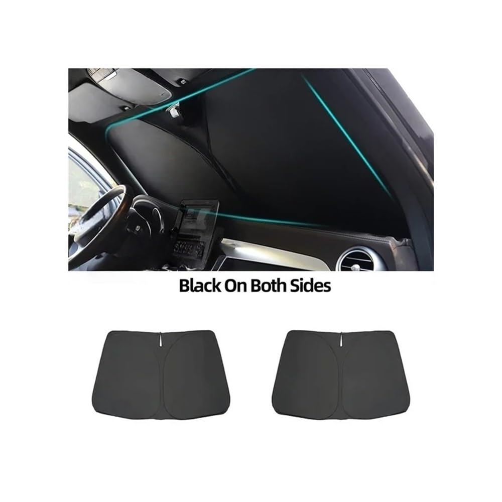 Armaturenbrettteppich Magnetische Auto Fenster Sonnenschirm Für BYD Für Atto 3 2022-2024 Vorhang Mesh Front Windschutzscheibe E