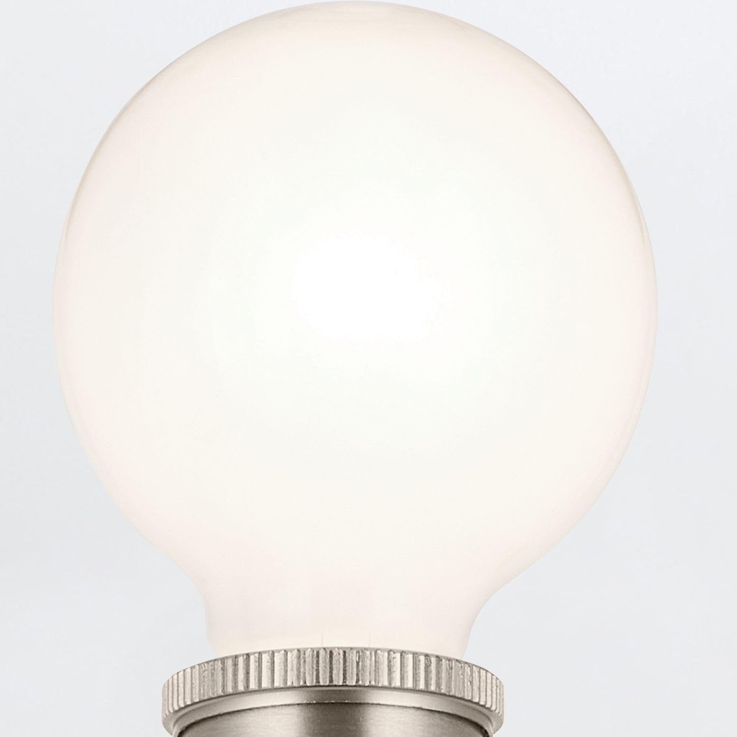 Licht-Erlebnisse Badezimmerlampe Wand H: 24.8 cm Up Down für 2x E27 Stahl in Nickel IP44 Wandleuchte Bad Spiegel Beleuchtung