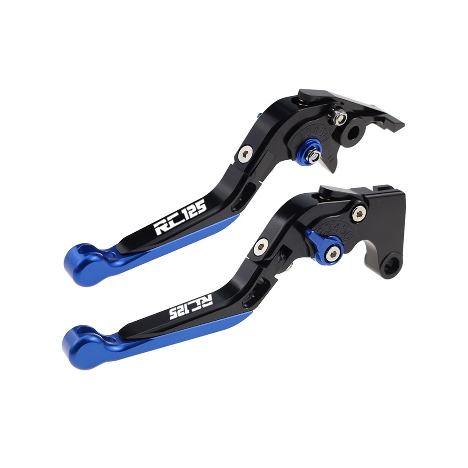 Jghfdws 12 Motorcycle Brake Clutch Lever Set For Rc125 Motorcycle Folding Extendable Brake Clutch Levers