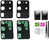 2X Galaxy S20 Ultra 5G Rear Camera Glass Lens Cover Replacement for Samsung Galaxy S20 Ultra 5G (All Carriers) with Adhesive Pre-Installed with Camera Lens Cover Protector +Repair Tools (S20 Ultra)