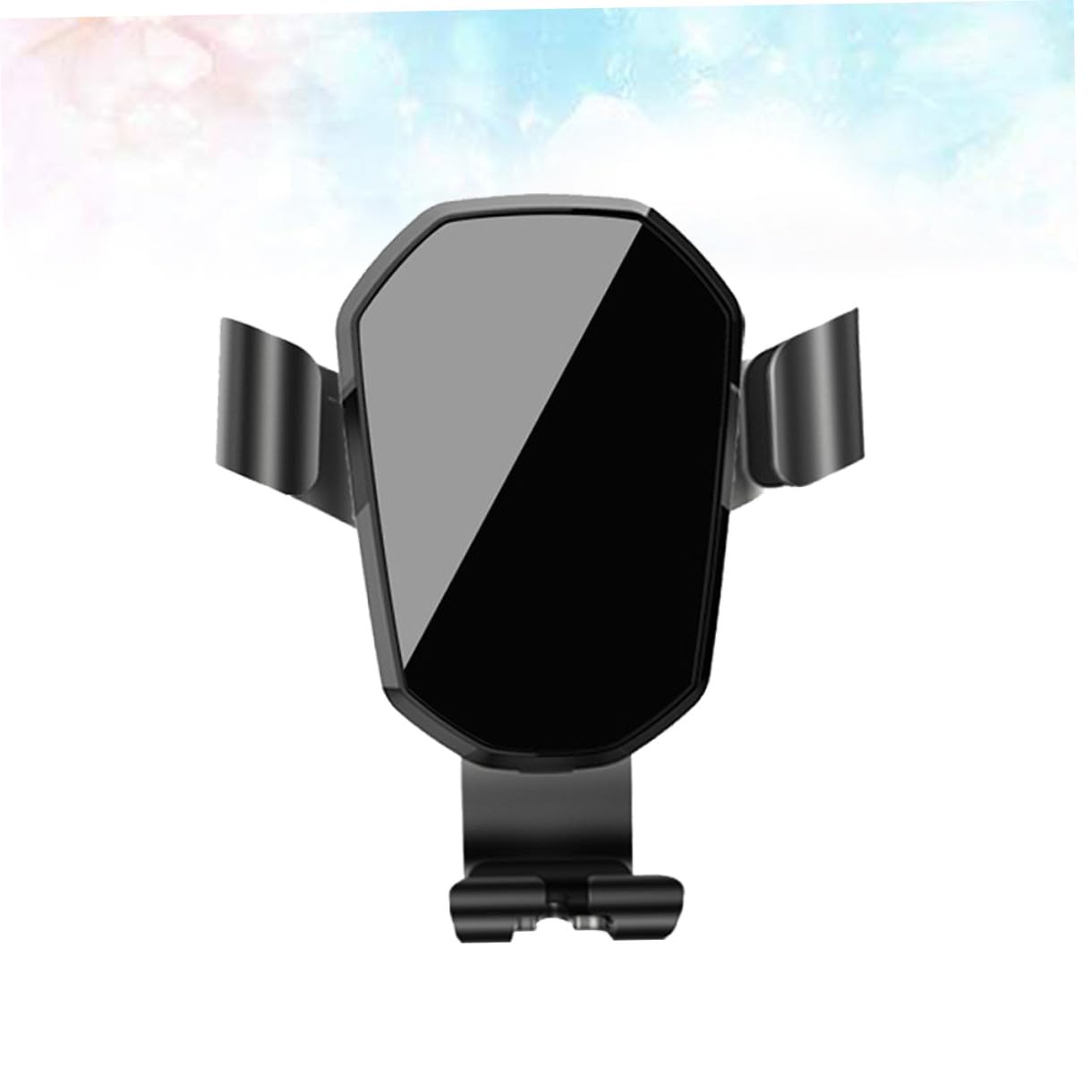 Hemobllo 3pezzi Supporto Per Smartphone Da Auto Con Braccio Supporto Antiscivolo Per Bocchetta Aria Compatibile Con La Maggior Dei Modelli Di Telefono Nero