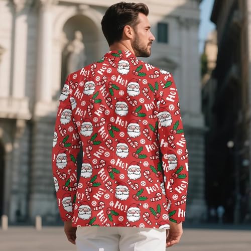 AFPANQZ Men's Slim Fit Blazer Jackets Suit with Lining Lined One Button Lightweight Sport Coats Casual Blazers Fall Clothes3