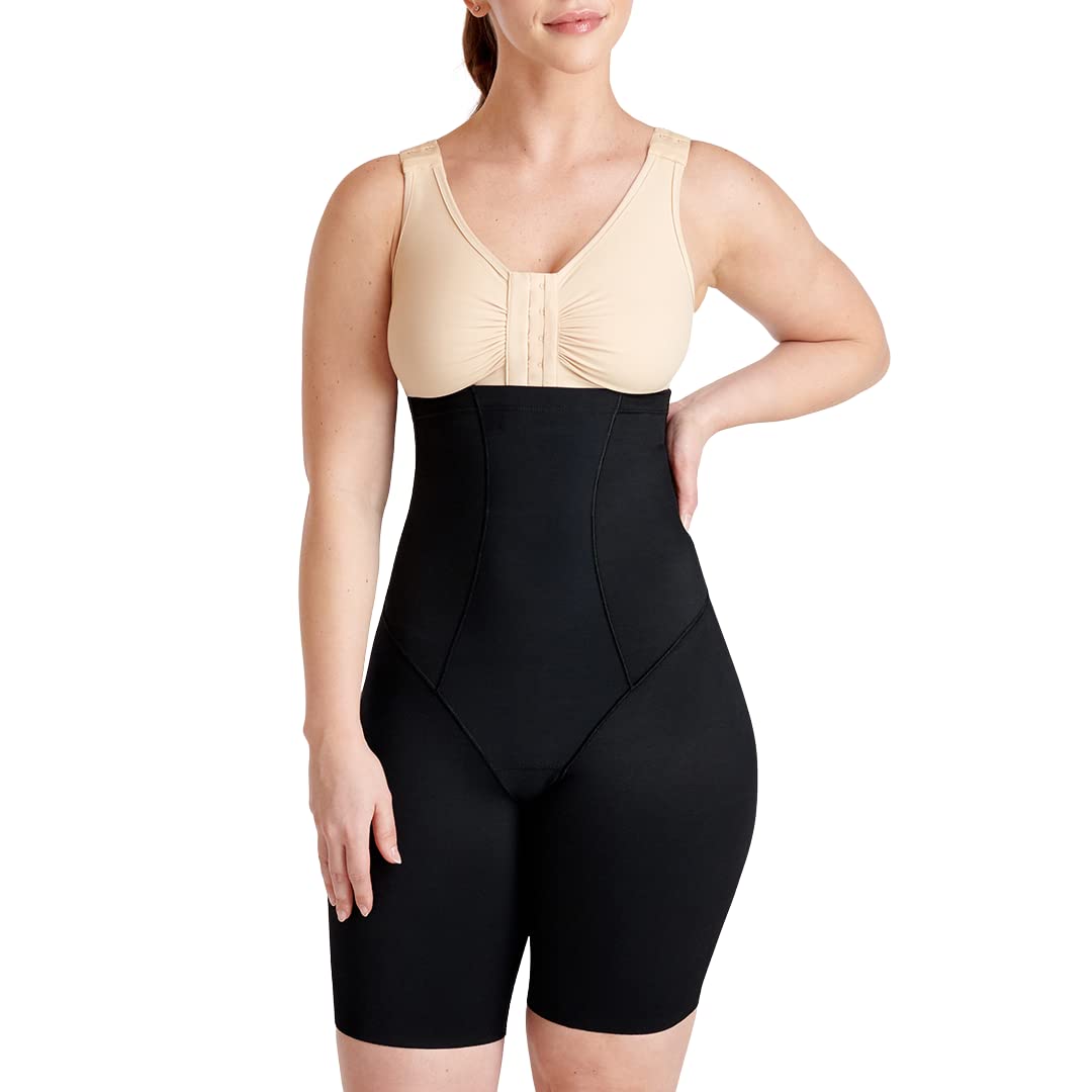 ME-222 Shape Curvy Fit High-Waist Pull On Tummy Control Shapewear Thigh Slimmers
