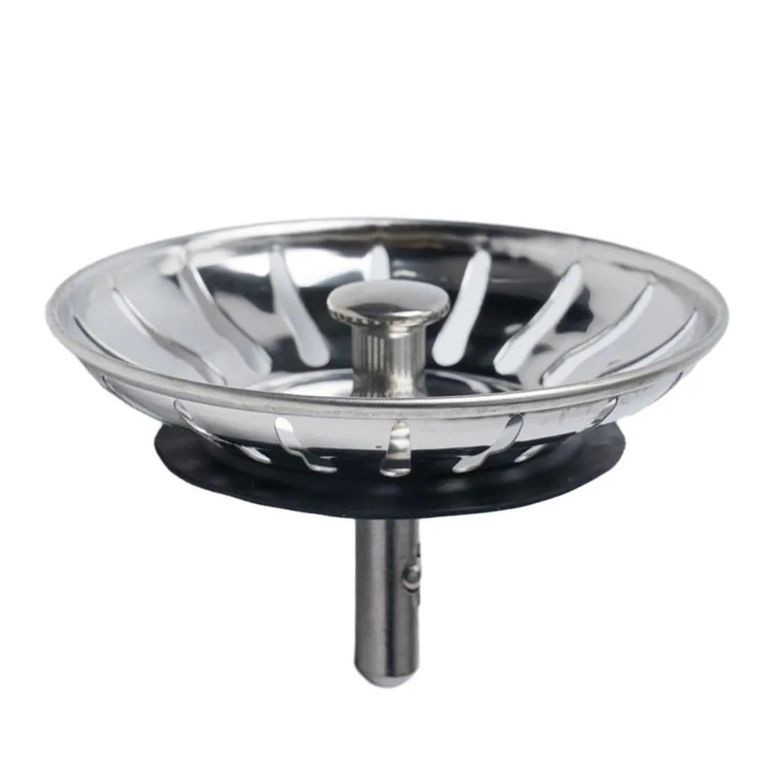 Fit for Stainless Steel Kitchen Sink Strainer - 80mm Basin Drain Stopper for Bathroom & Kitchen Drainage