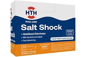 HTH Swimming Pool Salt Shock: The Ultimate Water Purifier for a Sparkling Oasis