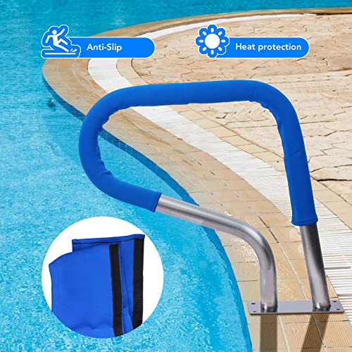 Baranda para piscina de acero inoxidable 30x22 pulgadas miniatura 3