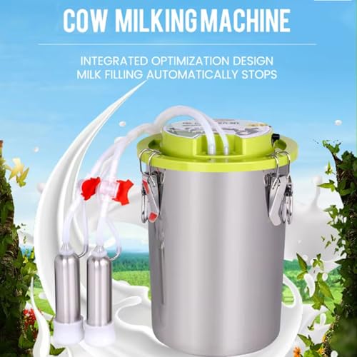 12/16l MáQuina De Ordenha EléTrica Pulsante AutomáTica-43-46 Vezes/Min | 5200ma MáQuina De Ordenha E