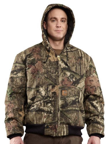 Carhartt Men's Quilted Flannel Lined Camo Active Jacket