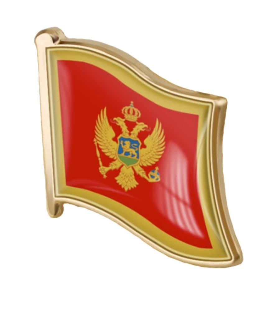 vmcoatduCountry Flag Pin Badge International Travel Brooch Metal Alloy Souvenir Pin for Hat Clothes Backpack